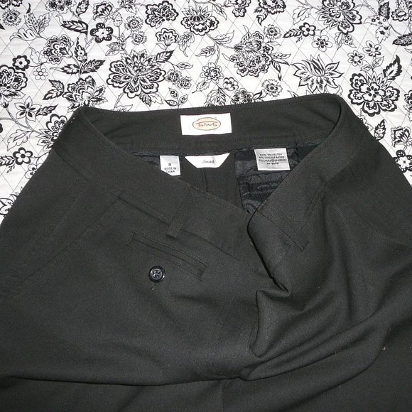 Talbots Black Capri Pants size 8 - Picture 14 of 14